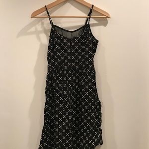 H&M Black Mini Dress